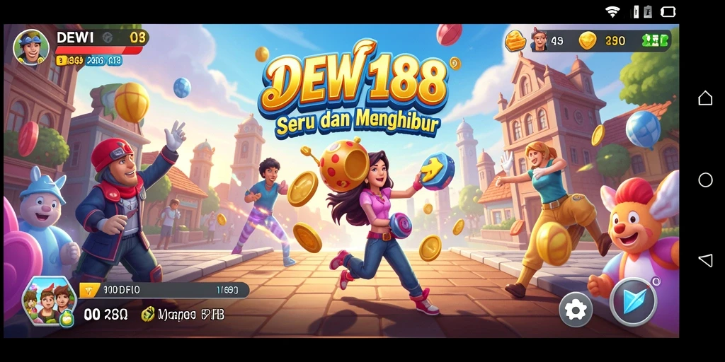Tangkapan layar gameplay seru dari DEWI188, menampilkan tantangan dan keseruan.