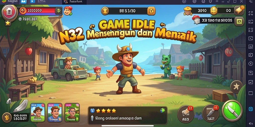 Tampilan screenshot permainan N32 yang menarik dan mendebarkan.