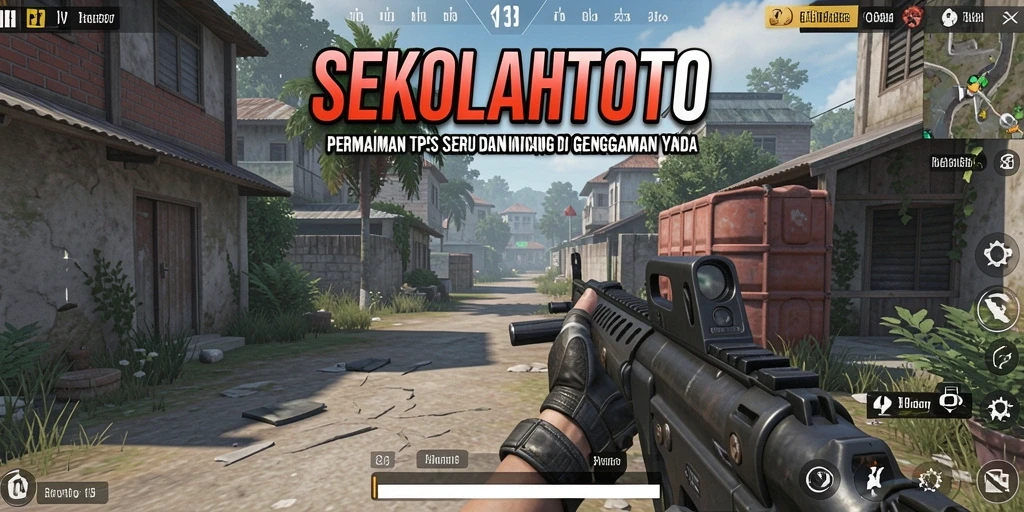 Tangkapan layar gameplay SEKOLAHTOTO menampilkan aksi seru di arena pertempuran.